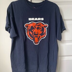 Majestic NFL Chicago Bears T-Shirt | Navy | Large